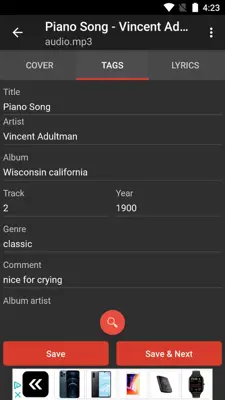 Zortam Mp3 Tag Editor android App screenshot 2